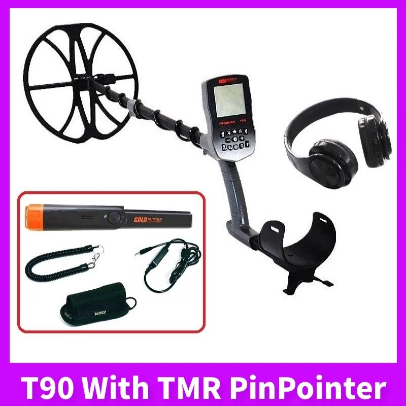 

Gold Hunter T90 Metal Detector PinPointer Professional Underground Metal Detector Handheld Gold Metal Detector