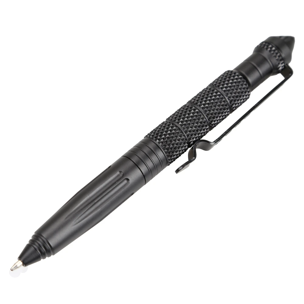 

Military Tactical Pen Multifunction Self Defense Aluminum Alloy Emergency Glass Breaker Pen Outdoor EDC Security Survival Tool