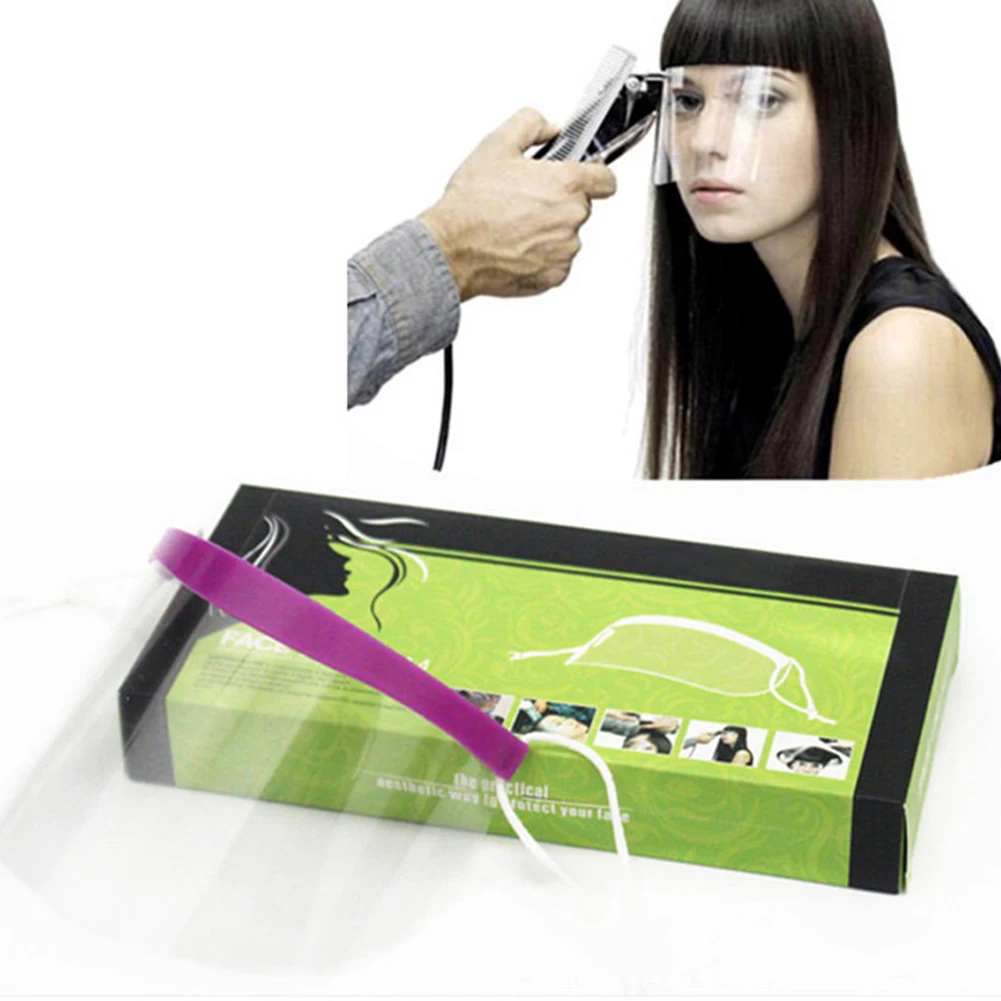 50 шт. волосы защитная маска Анти туман прозрачный Парикмахерская поставки лак