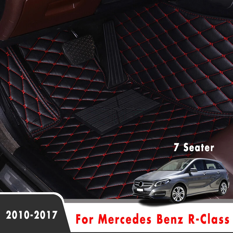 Автомобильные коврики для Mercedes Benz r-класс 2017 2016 2015 2014 2013 2012 2011 2010 7 местный ковры
