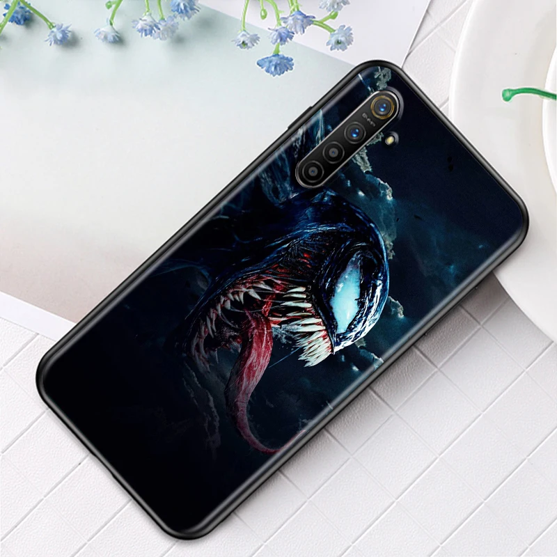 Чехол для телефона Venom Marvel Hero OPPO Realme GT Explorer Master Neo Flash Edition C21 C20 C15 C11 C3 | Мобильные