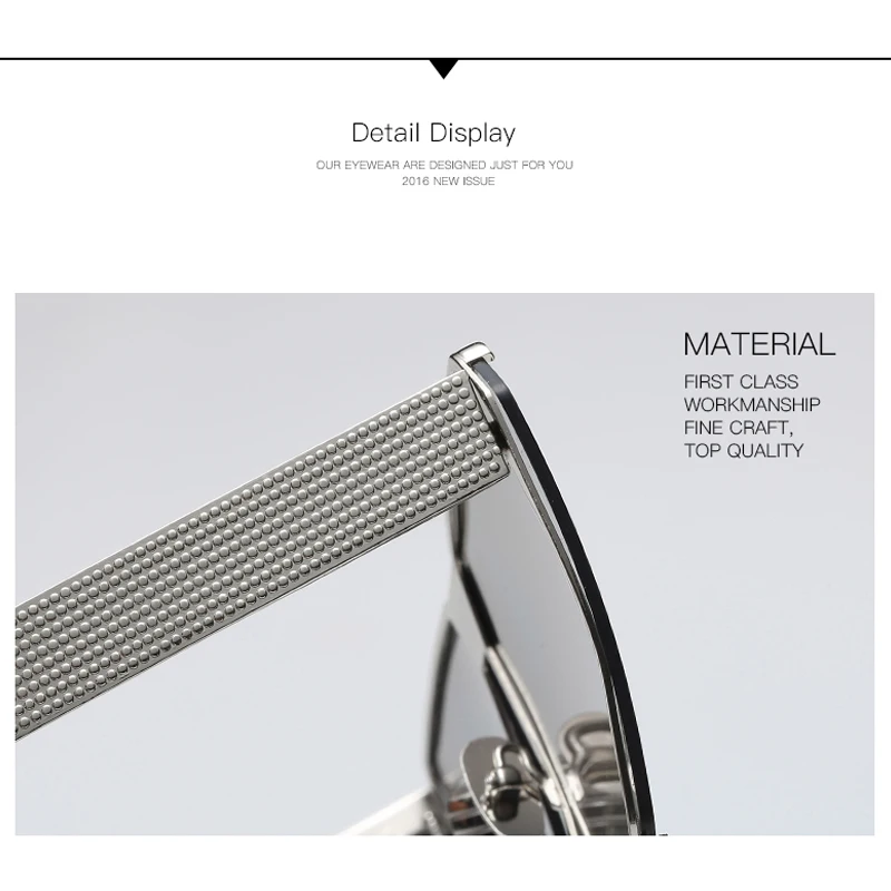 

Sunglasses Square Women Sun Glasses Female Eyewear Eyeglasses Metal Frame Clear Lens UV400 Mirror Shade Fashion Driving New
