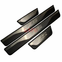 car styling for mg zs 2017 2019 2021 2022 stainless steel door sill trim scuff palte protector guard door interior sticker