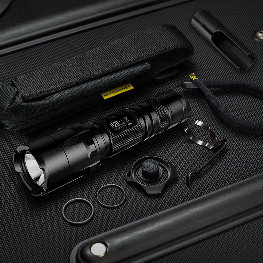 Wholesale Spotlight Nitecore P20UV 800 Lumens CREE LED +Ultraviolet Law Enforcement Military Outdoor Hunting Tactical Flashlight | Освещение