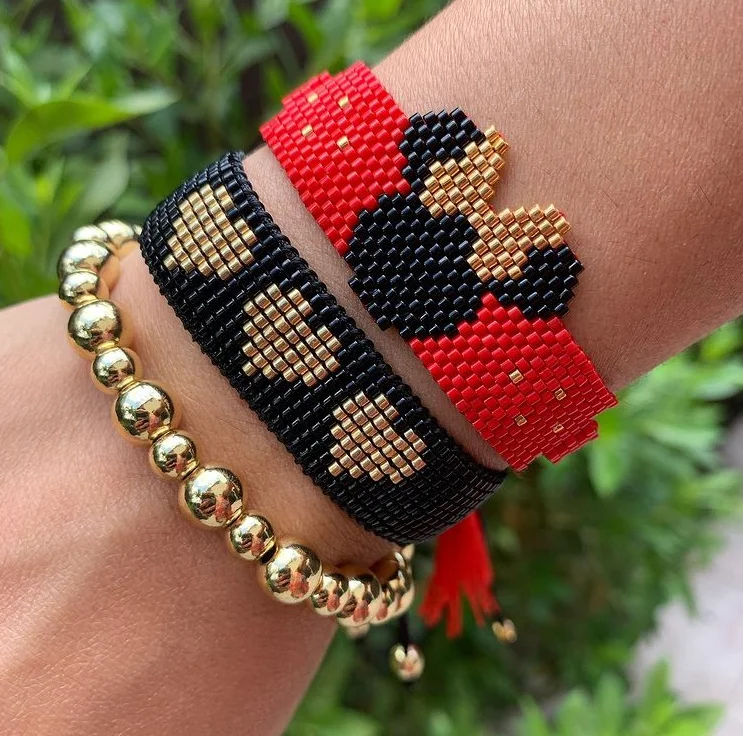 Индивидуальные ювелирные изделия ручной работы японский ювелирный браслет