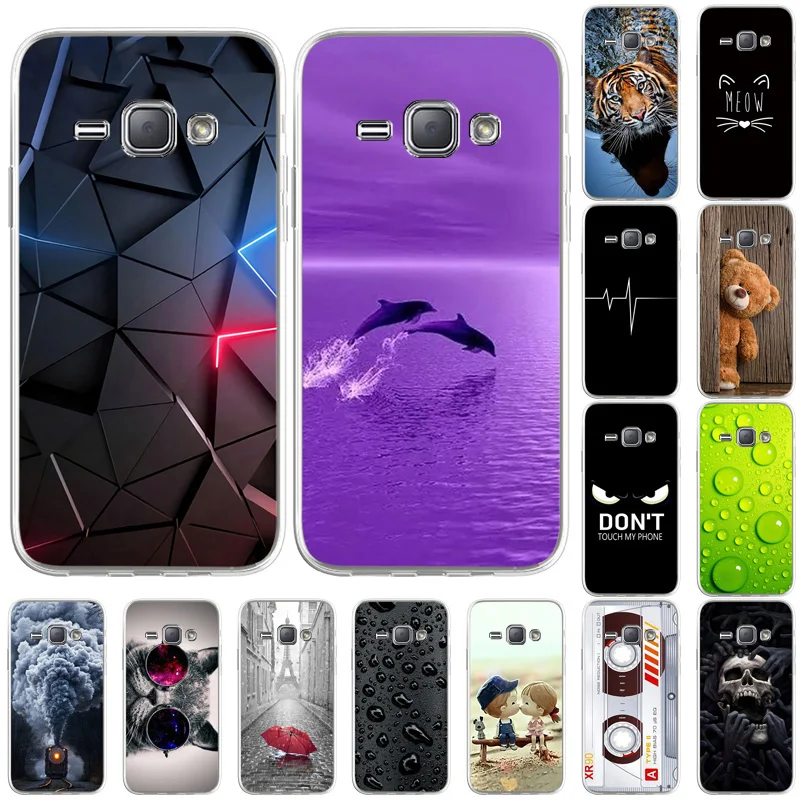 

Case For Samsung J1 2016 Cases Silicon Soft Cover On Samsung Galaxy J1 2016 J120F Galaxy Express 3 J120A TPU Cute Pattern Funda