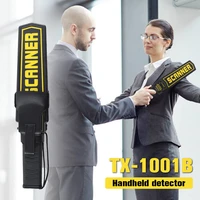 tx 1001b metal detector high sensitivity 9v safety handheld metal scanner security check stick for airport supermarket