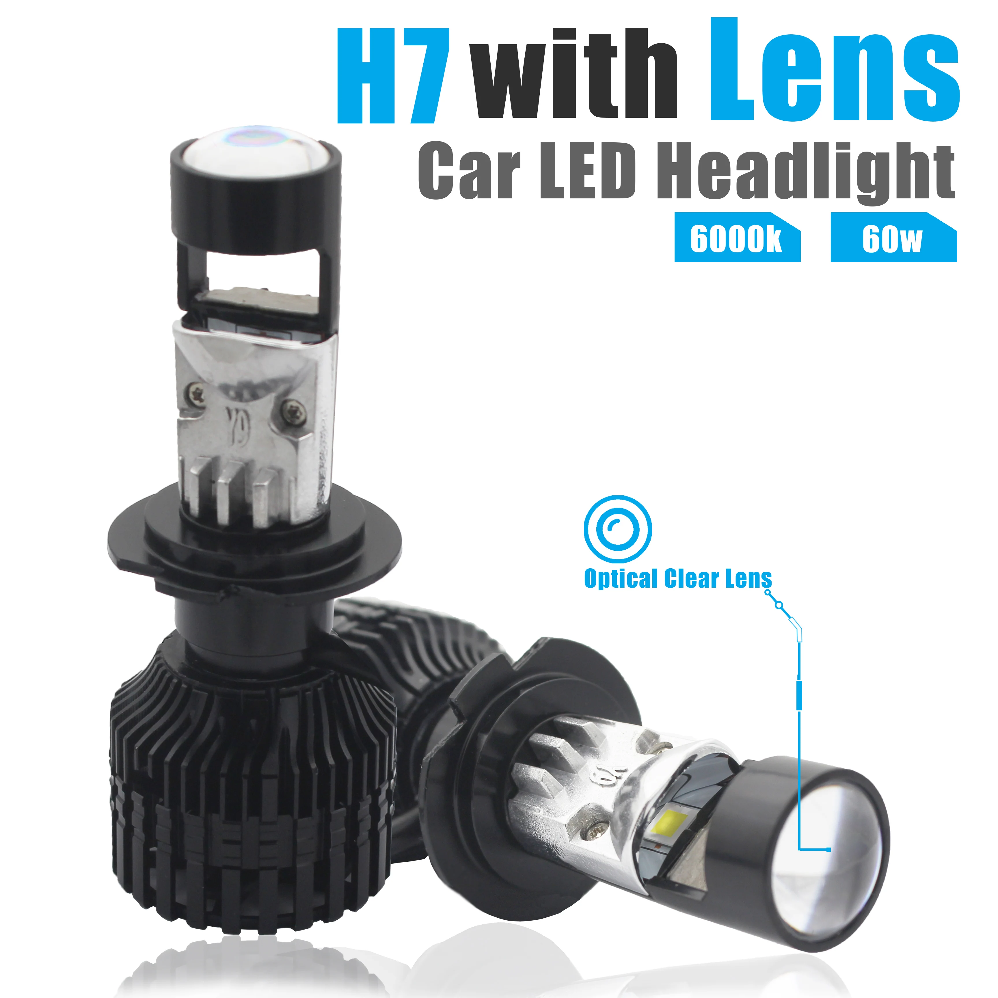 Мини линза h7 купить. Led Headlight hb4 6000k. Лампа hb3 линза led. Лампы led мини линзы hb4. Hb4 светодиодная лампа с линзой.
