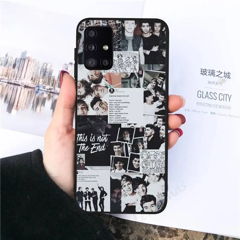 

One direction British band Phone Case For Samsung galaxy S 7 8 9 10 20 edge A 6 10 20 30 50 51 70 note 10 plus