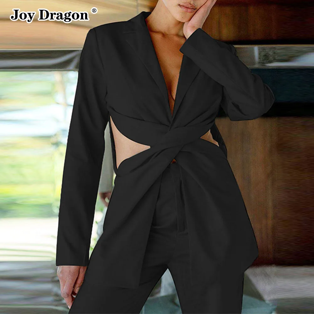 Женские пикантные блейзеры на осень и зиму 2021 модная Повседневная Блузка с