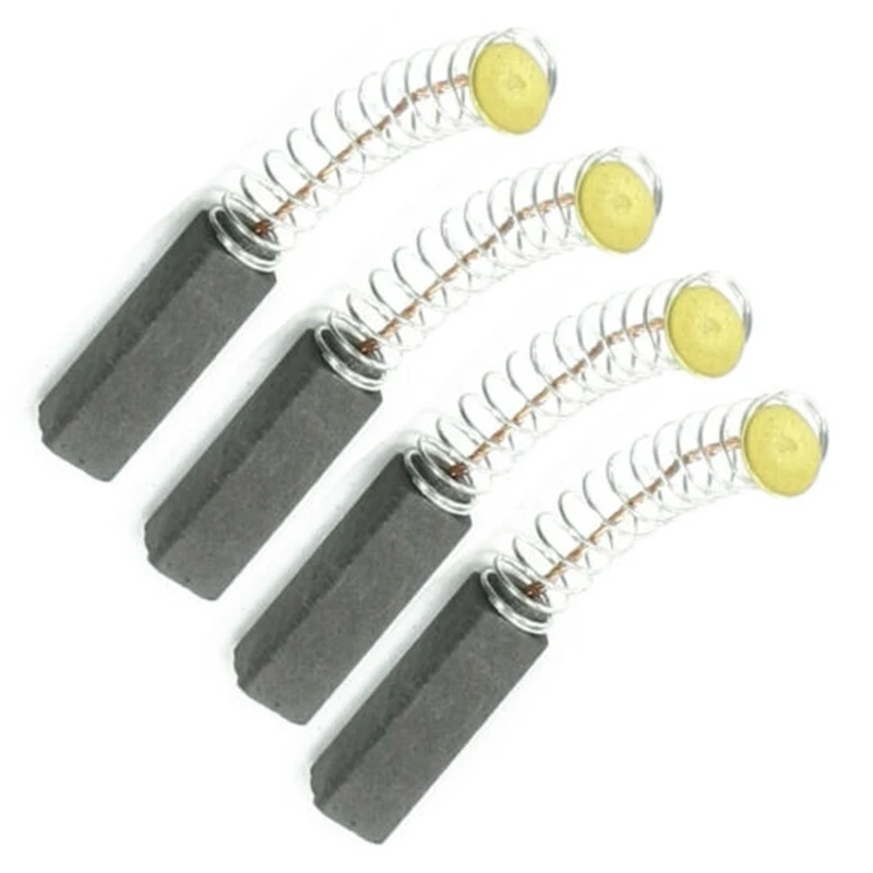 

10pcs Carbon Brush Power Tool Motor Engine Brushes Feathered 6x6x20mm Motor Brush for Electric Motors Angle Grinders Fittings