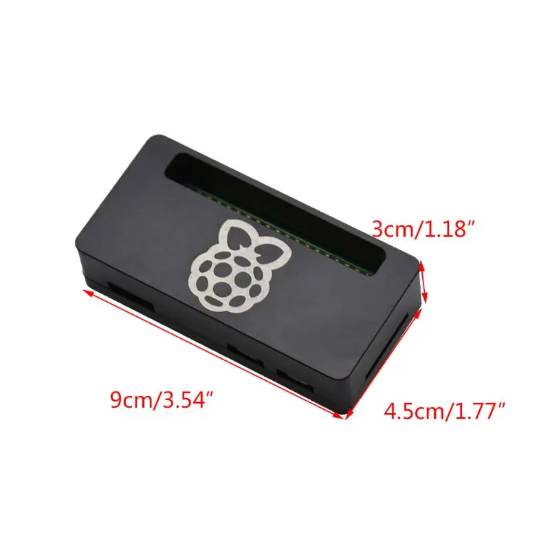 

1Set Silver/Black Aluminum Protective Case Metal Enclosure for Raspberry Pi Zero