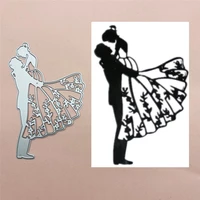 boy girl skirt metal cut dies stencils for scrapbooking stampphoto album decorative embossing diy paper cards