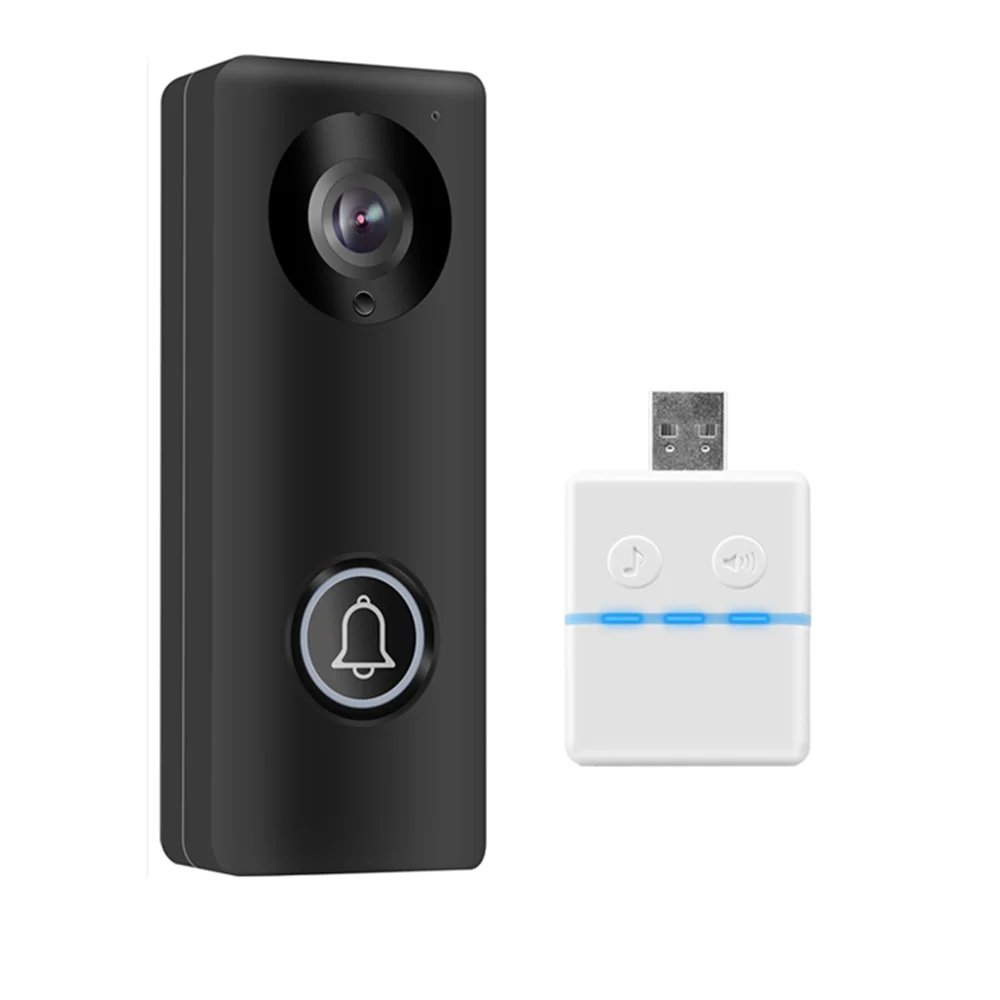 2MP 1080P Tuya APP POE Wireless WIFI Doorbell Wide Angle Intercom Visual Door Viewer With Chime Peephole Viewer Video Door Phone