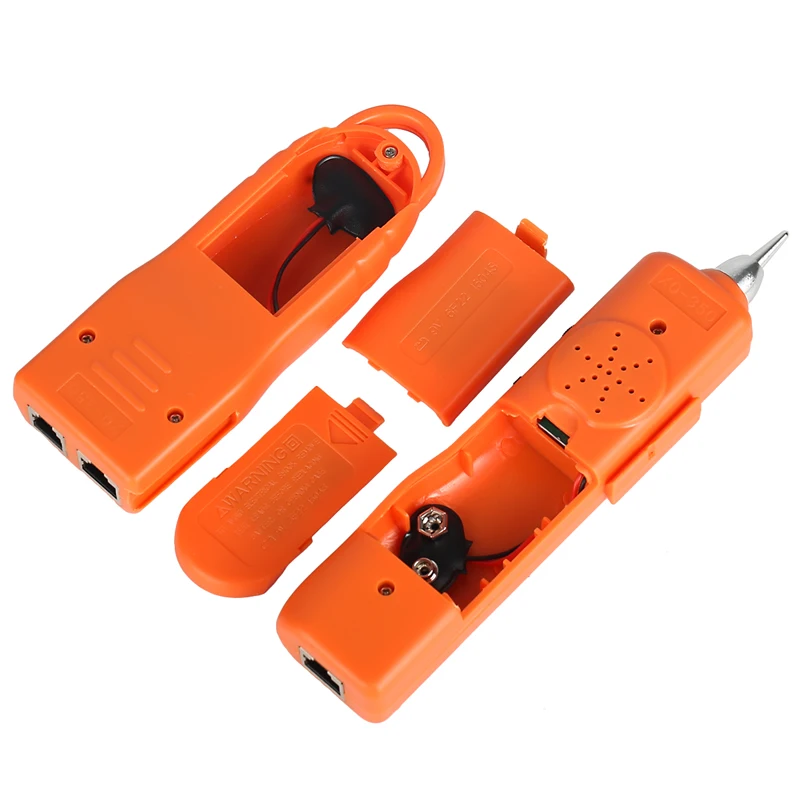 

Hot Sale RJ11 RJ45 Cat5 Cat6 Telephone Wire Tracker Tracer Toner Ethernet LAN Network Cable Tester Detector Line Finder