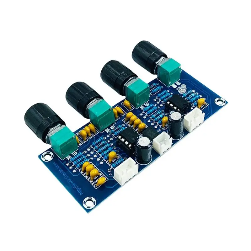 NE5532 digital power amplifier preamp tone board HIFI fever level high and low | Электроника