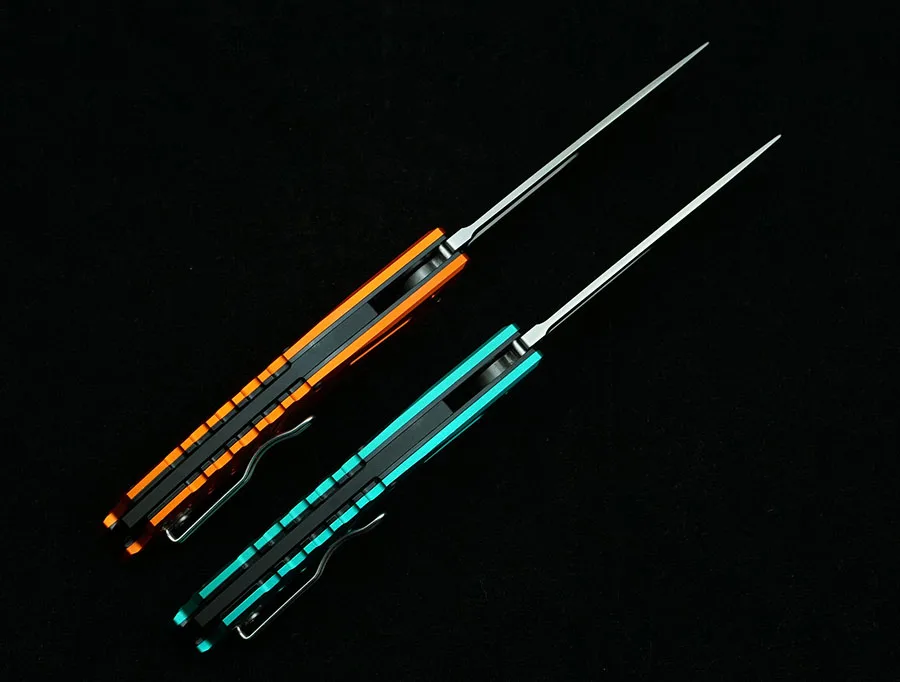 Складной нож Nimoknives Flipper Мультитул из алюминиевого сплава с лезвием D2 для улицы