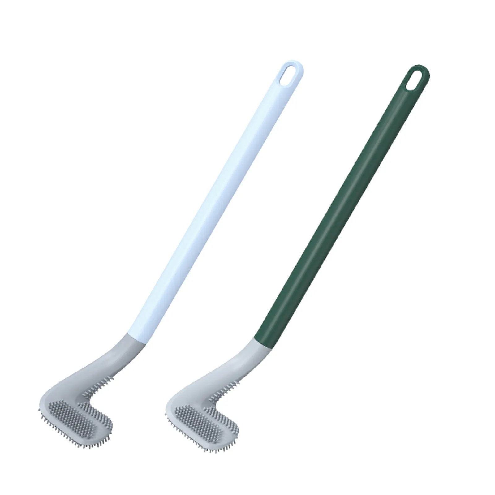 Щетка для чистки туалета с длинной ручкой силиконовые щетки ванной комнаты щетка