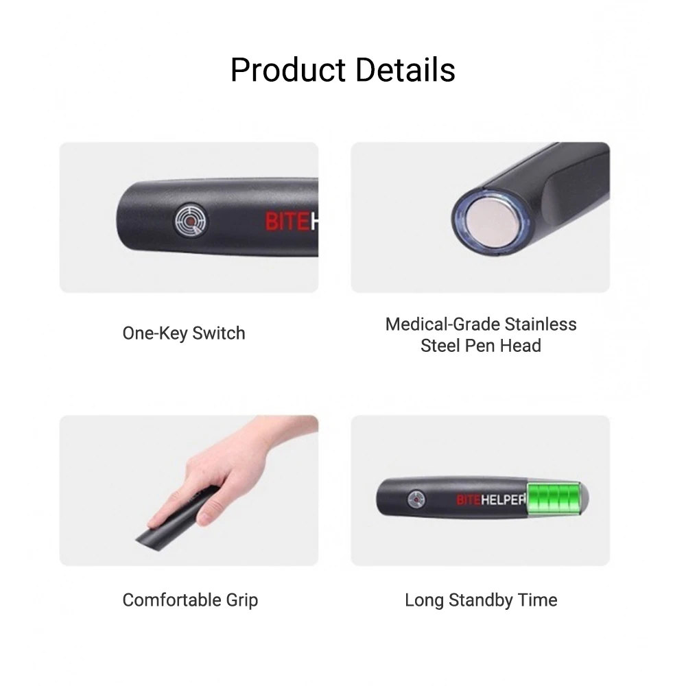 

KKmoon Portable Bug Bite Itch Pen Heat Pulse Antipruritic Pen Small Stings Neutralizer Mosquito Bites Itch Relief Solution