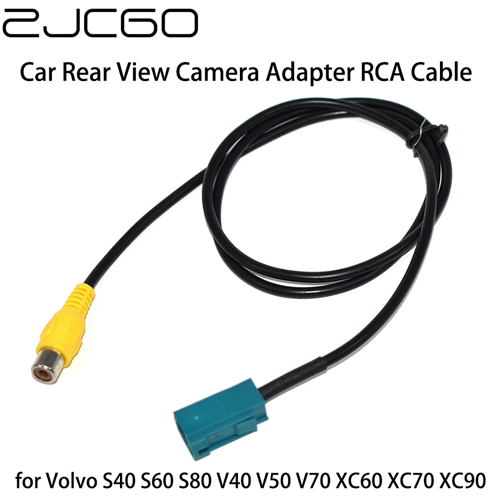 Автомобильный адаптер для камеры заднего вида RCA кабель Volvo S40 S60 S80 V40 V50 V70 XC60 XC70 XC90