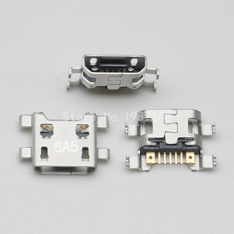 100pcs Micro USB 7Pin Connector Data charging port For LG G4 V10 K10 K420 K428 F500 H815 Charge Socket Jack Dock Plug Port