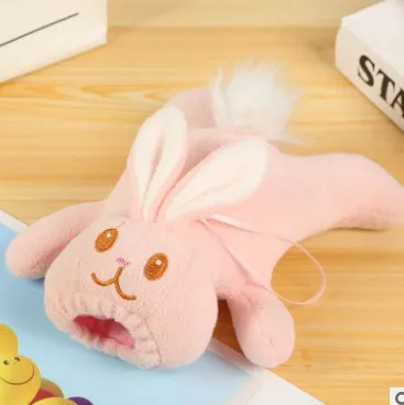 rabbit CYSINCOSBaby бутылочка для молока, плюшевый чехол, детский держатель молочной бутылки, мультяшное животное, мягкая плюшевая сумка, сохраняющая тепло, теплоизоляционная сумка - Цвет: rabbit