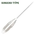 1 * акриловый поплавок для рыбалки, прозрачный кастинговый поплавок типа Sinkend, тонущий поплавок для рыбалки нахлыстом, спиннинговые поплавки 5g-20 г