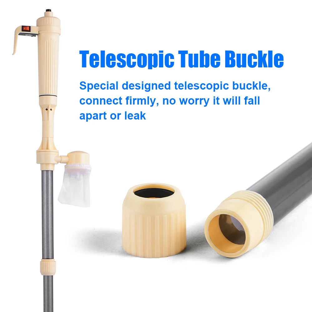 

Aquarium Vacuum Cleaner Electric Siphon Gravel Sand Cleaner Fish Tank Sand Cleaner Water Changer Siphon Filter Fish Tank Tools