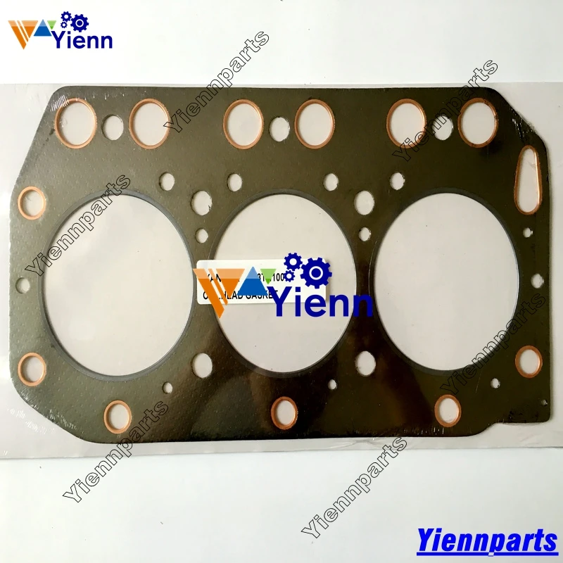 

For Yanmar 3TN100 Cylinder Head Gasket 119000-01340 For Daewoo DSL-801 Skid Steer 3TN100L Diesel Engine Parts