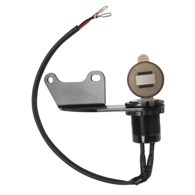 

Motorcycle Dual USB Charger 3.0 USB Fast Charge with LED Light for Honda Rebel CM500 CM300