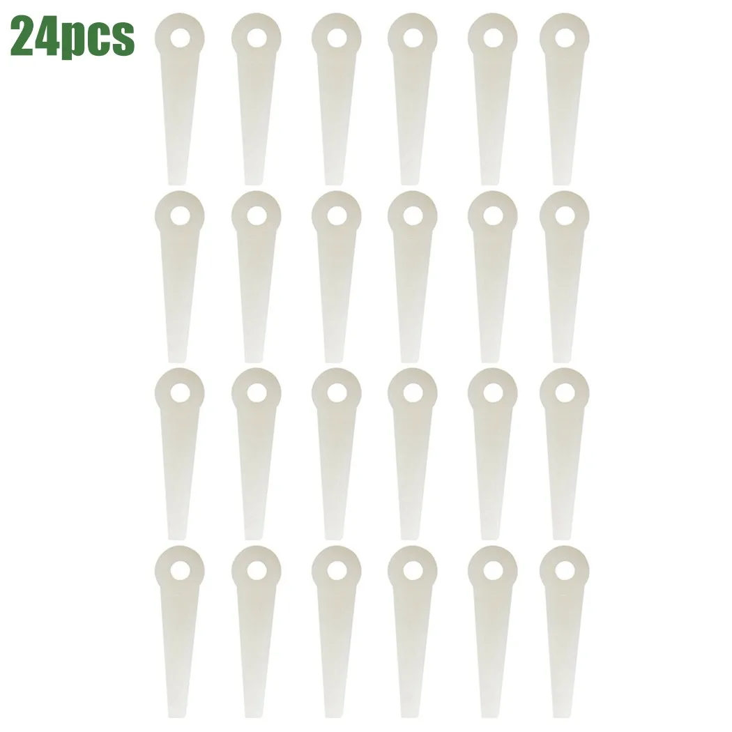 

24PCS Replacement Grass Trimmer Blades Plastic Cutter For Stihl PolyCut 6-3 20-3 10-3 41-3 Garden Grass Lawn Mower