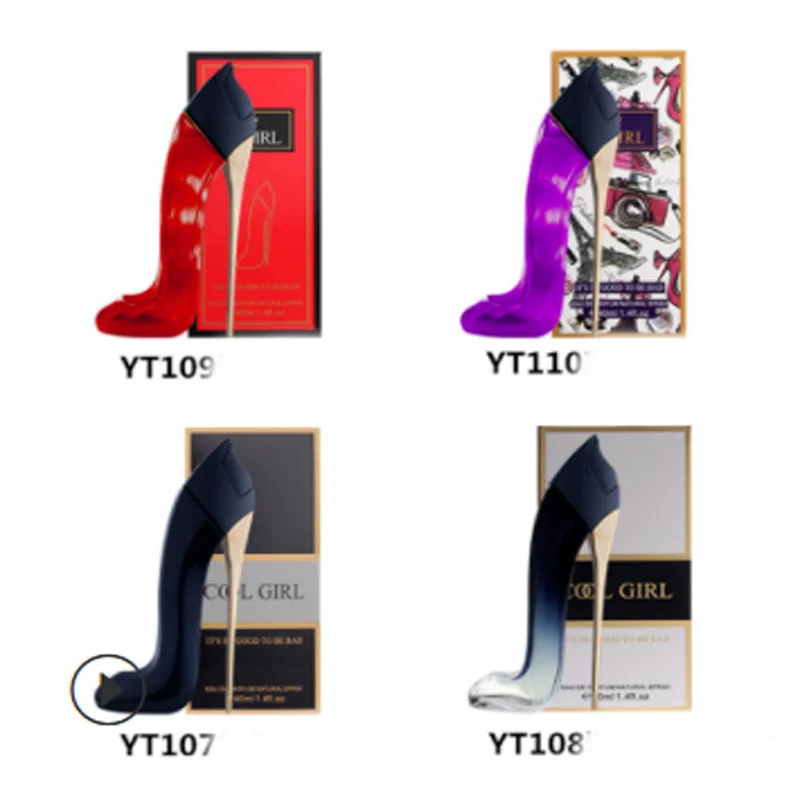 

Creative high heeled shoes perfume 40ml lure Bad Girl Eau De Toilette Spray