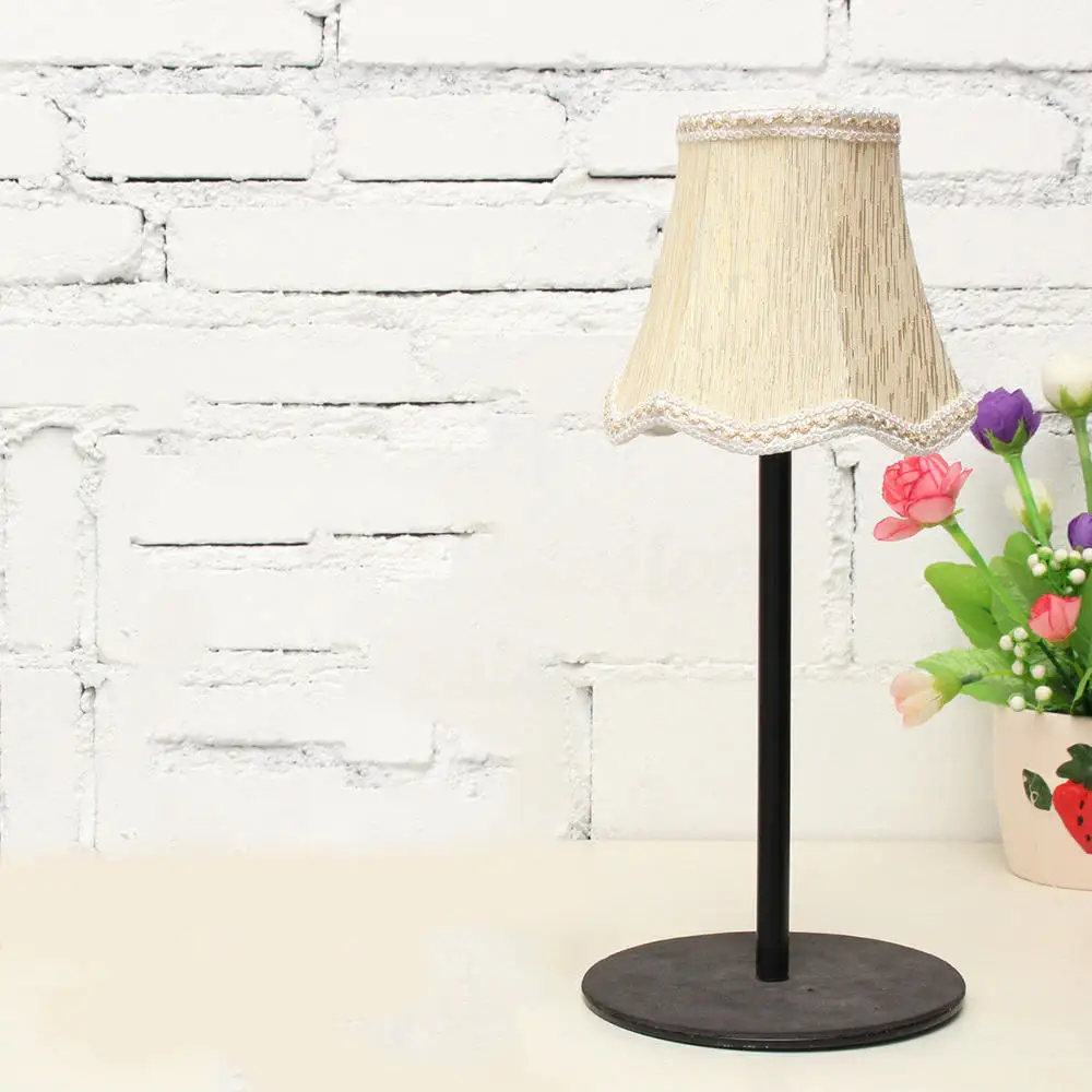 Винтажный кружевной абажур маленькая тканевая Потолочная люстра светильник