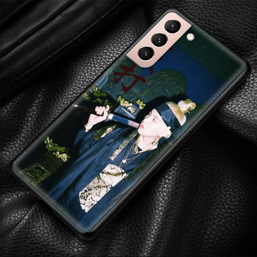 

Kpop Boy Group Agust D SUGA for Samsung Galaxy S21 S20 Ultra S10 Lite S10E S9 S8 Plus 5G Luxury Soft Phone Case S21 Ulrta Coque