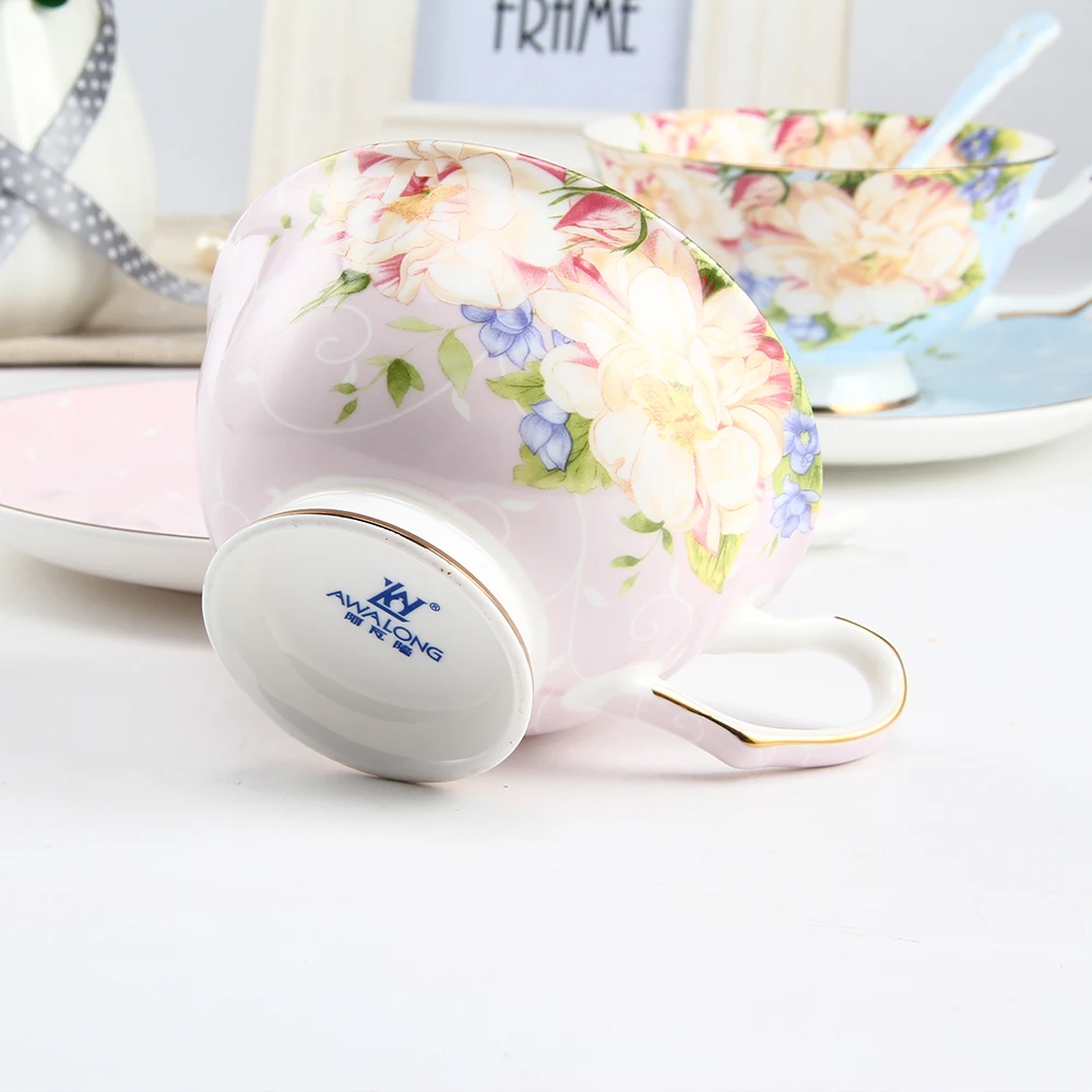 Качественная теплая рельефная китайская чайная чашка 8 унций с блюдцем | Дом и сад