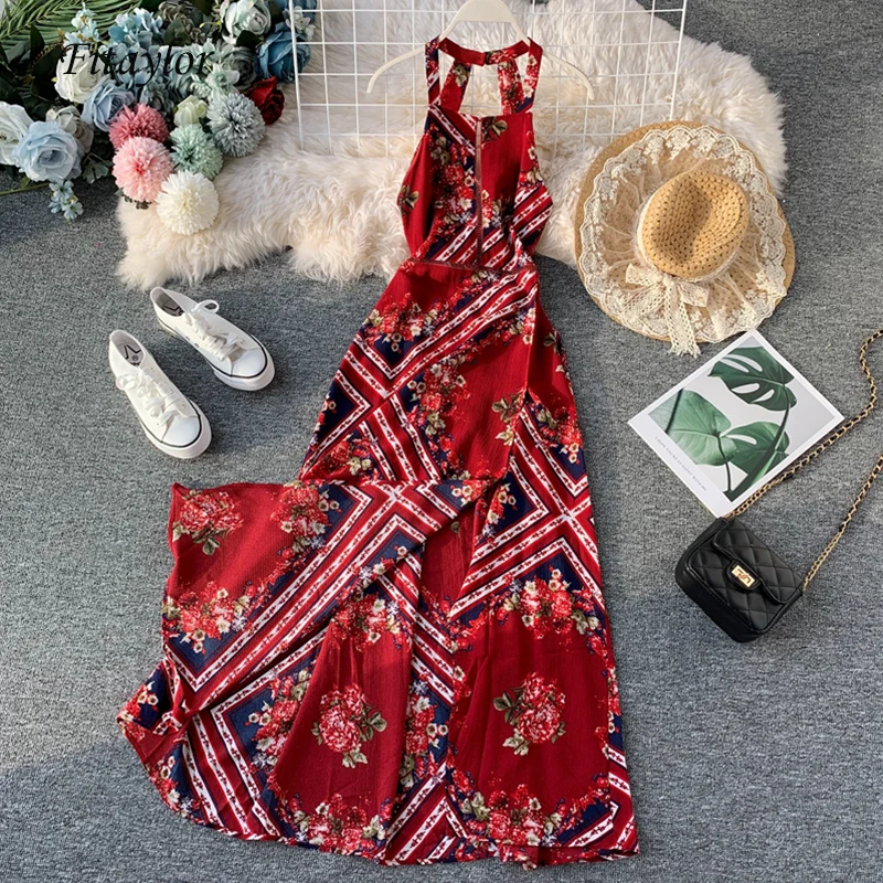 Fitaylor модное новинка 2020 летнее женское элегантное высокая талия а силуэт