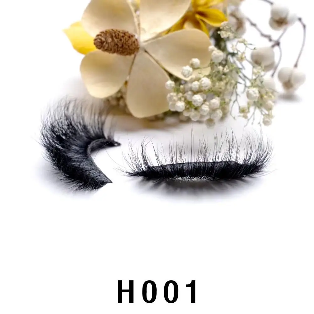 

27Mm Dramatic 3D Mink Eyelashes With Custom Eyelash Packaging Boxes