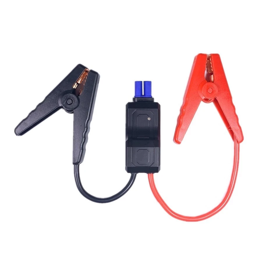 

Smart Booster Cables Auto Emergency Car Battery Clamp Accessories Wire Clip Red-black Clips For Car Jump Starter
