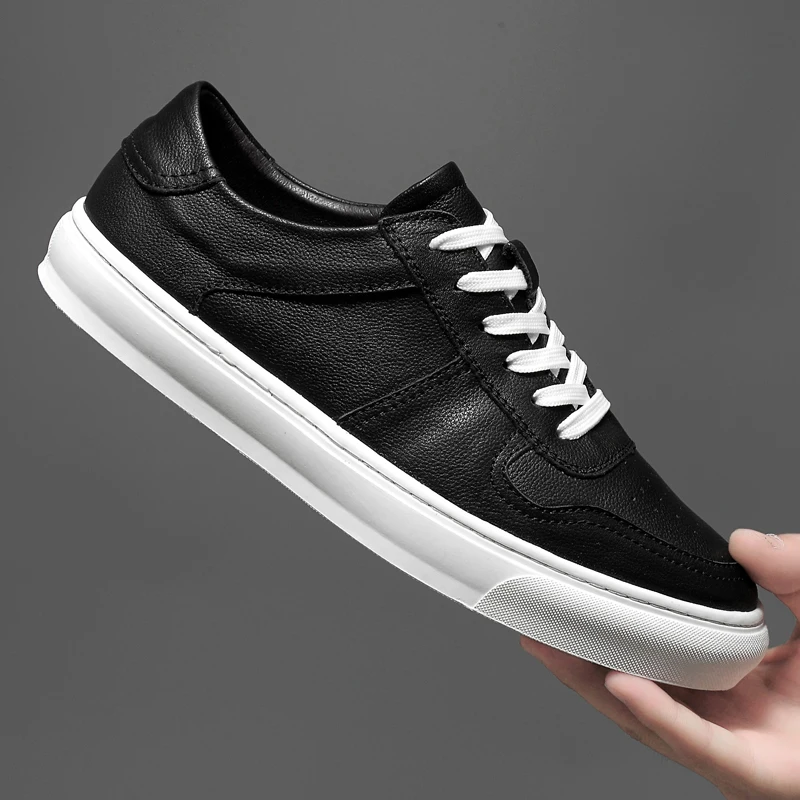 

Men Casual Flat Shoes For Men Sneakers Casual Sneaker Shoes Man Sport Men's Winter Leather Shoe Sports Athletic Mens Walking