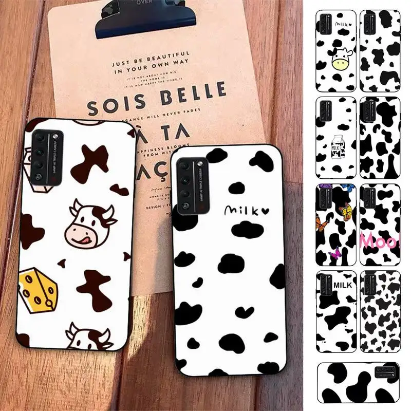 

Milk Cow Print Phone Case for Huawei Honor 10 i 8X C 5A 20 9 10 30 lite pro Voew 10 20 V30