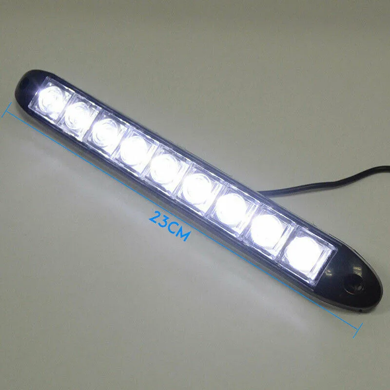 

Door Light Day Running Lights Fog License Plate Light Lights 0.5W/Pc 2pcs