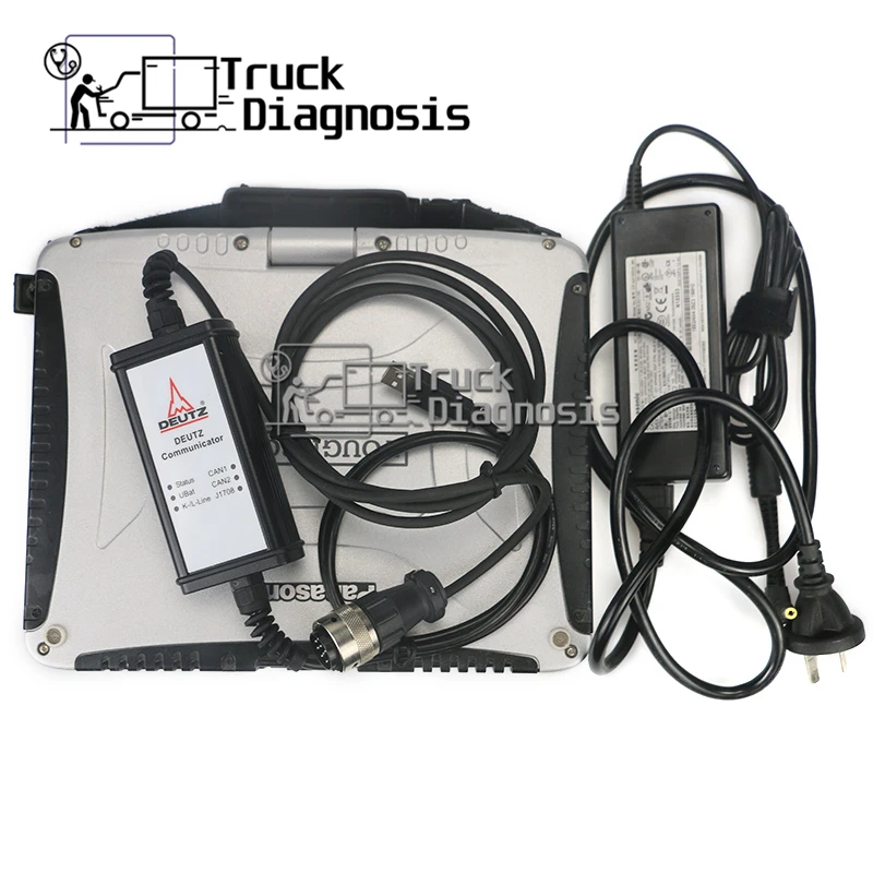 

Diagnostic programming tool for Deutz controllers for deutz DECOM Diagnostic kit Scanner with CF19 laptop