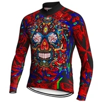 2021 mens 14 style unique design long sleeve cycling sport riding outdoor clothing jersey mountain mtb bicycle team road top
