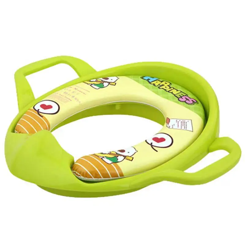 

Baby Child Toddler Kid Portable Soft Cartoon Potty Toilet Training Seat with Armrest Safety Children's Pot Chair Cushion Pad Mat