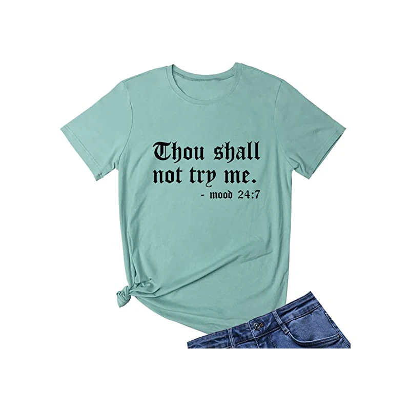 

LOOKFACE Women Graphic Cute T Shirts Funny Tees Summer Short Sleeve Oversize T Shirt Summer Tops For Women 2021 y2k Clothes