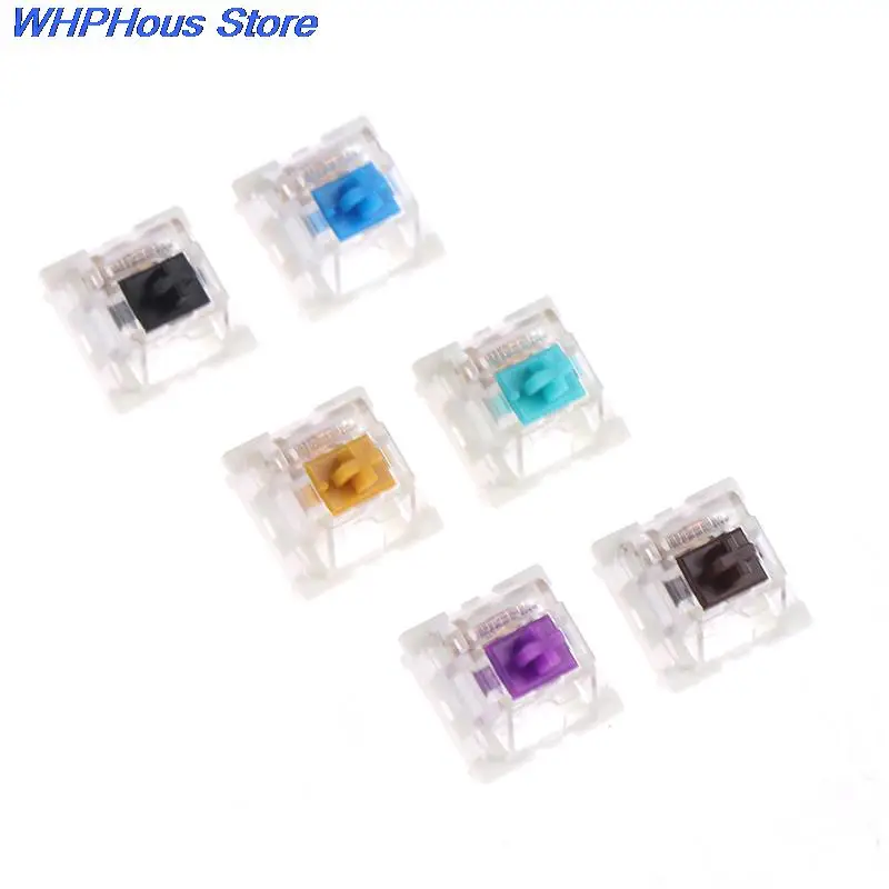 New 10Pcs/lot Outemu Mx Switches 3 Pin Mechanical Keyboard Black Blue Brown | Обустройство дома