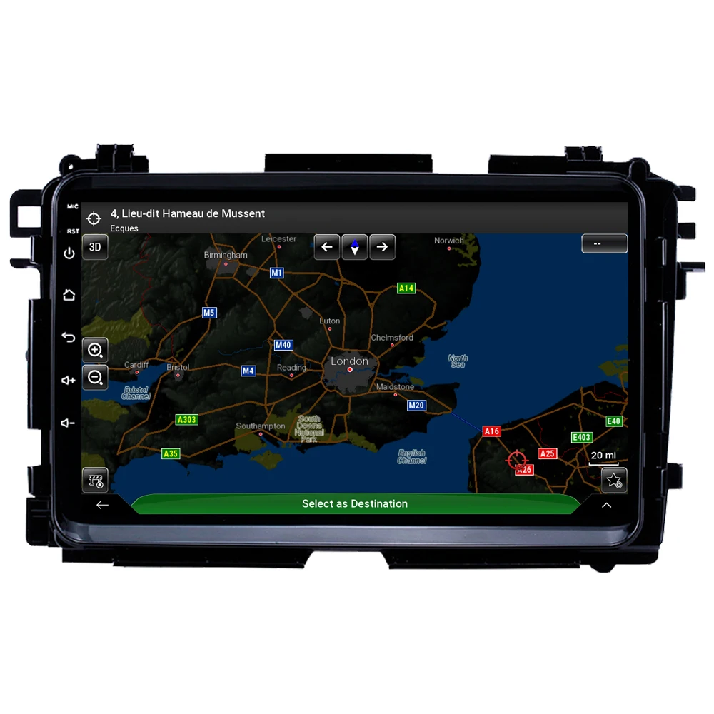 RoverOne для Honda Vezel HR-V HRV 2014 - 2017 Android 10 Авторадио автомобильный мультимедийный плеер