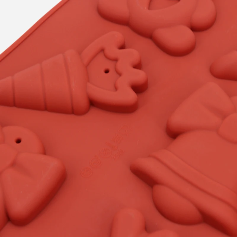 9 отверстий Рождественская Пасхальная форма печенья для шоколадного десерта DIY