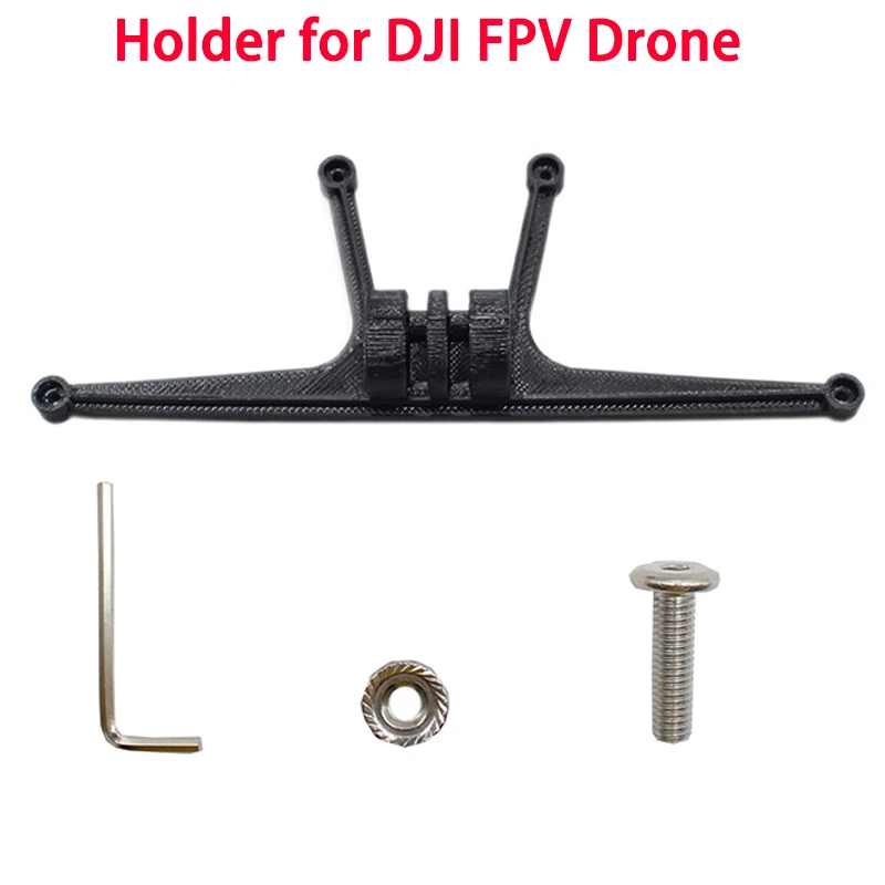 

Extended Adapter Mount Bracket Holder For DJI FPV Drone Combo For GoPro Action Accessories Suitable For Outdoor Activities Stabl