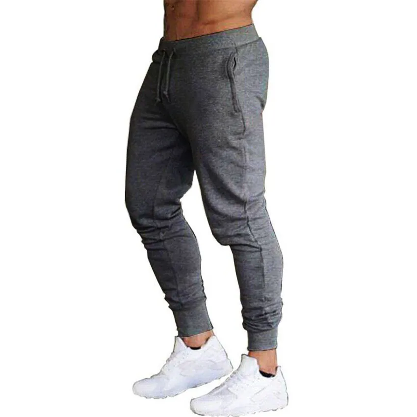 

Mens Comfortable Joggers Casual Pants Fitness Men Sportswear Tracksuit Bottoms Skinny Sweatpants Trousers Gyms Track Pants